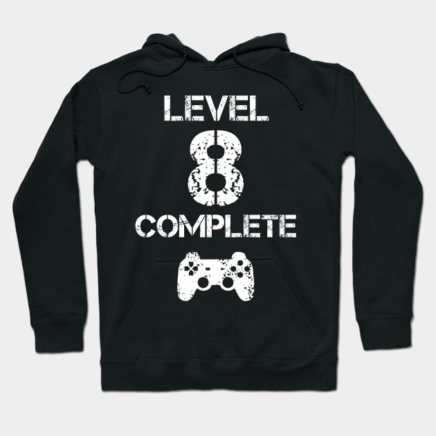 Level 8 Complete T-Shirt - Celebrate 8th Wedding - Gift Hoodie by Ilyashop